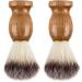 AILIFE Badger Hair Shaving Brush for Men | Premium Barber Tool with Wood Handle | Perfect for Facial & Beard Care | International Shipping - Buy Online on GoSupps.com