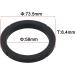Joint d' tanch it pour t te de machine caf Rancilio - Bague de rechange en silicone pour un positionnement s r de la poign e du porte-filtre et un joint expresso fiable - Buy Online on GoSupps.com