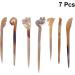 Minkissy Vintage Hair Sticks Handmade Cow Horn Chinese Japanese Chopsticks Hair Sticks - Buy Online on GoSupps.com
