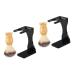 2 Sets Shaving Set Shaving Stand and Brush Acrylic Beard Brush Holder Shaving Brush and Stand Beard Brush and Stand Shaving Brush and Holder Shaving Brush Holders Beard Brush Stand