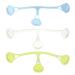Snappi diaper clip for gauze diapers fabric diapers |3 pack |Large 1 (small) (light blue/white/light yellow) 1: up to 18 months light blue/white/light yellow