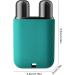 Two-Hole Nose Inhaler Stick | Dual-Nose Inhalator for Improved Breathing & Focus | Energizing Aromatherapy with Lime - Buy Online on GoSupps.com
