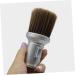 Ipetboom Body Powder Brush Dust Collector for Home Makeup Brush Shampoo Barber Cleaning Brush Hair Salon Shave Brush Broken Hair Remove Brush Duster Loose Powder Fiber Neck Man 13.5x6cm Silver - Buy Online on GoSupps.com
