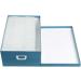 novelinks Photo Case 4x6 Storage Box - 10 Inner Picture Containers | Photo Organizer Craft Keeper (Sky Blue) - 1 Pack - Buy Online on GoSupps.com