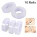 5 Rolls Transparent PE Eyelash Pads Eyelash Tape Eyelash Strap Portable Makeup Tools Eyelash Extension Accessories