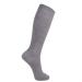 ja vie JAVIE 80% Merino Wool Ultra Soft 15-20mmHg Graduated Compression Socks for Women & Men Large Brown Marl
