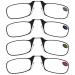 ThinOptics Find Your Strength Clarity Kit Rectangular Reading Glasses Black 44.45 mm + 2.5