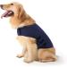 Anti-Fear Dog Jacket - Calming Pet Stress Reduction Shirt | Navy Blue S - Buy Online on GoSupps.com