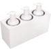 Massage Oil Warmer 3 Bottle Lotion Warmer Plug in Electric Warmer Oil Dispenser for Oil Lotion & Cream for Home & Professional Spa Supplies (US Plug) - Buy Online on GoSupps.com