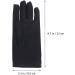FRCOLOR 8 Pairs Sleeping Gloves Dry Hands White Cotton Gloves for Black Lotion Gloves Etiquette Gloves Black Jewelry Gloves Warm Gloves Industrial Gloves Spa Thin Section Work 22X8.5cm Black - Buy Online on GoSupps.com