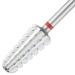 PANA Nail Carbide Volcano Bit - 3X Coarse Silver - Dual Rotating Design for Left and Right Handed Use - Fast Acrylic and Hard Gel Removal - 3/32 Shank - Manicure Nail Art Drill Machine - Buy Online on GoSupps.com