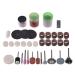 Maslin 105pcs Rotary Polishing Tool Set Nail Drill Bits File Grinding Head Set Electric Manicure Pedicure Nail Art Nut Grinding Tools