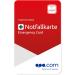 2 in 1 Emergency Card & Digital Pass | Health Data & Contacts | Developed by Doctors - Apo.com - Buy Online on GoSupps.com