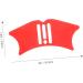 Baluue Eyeliner Eyelash Shield Eyelash Applicator Tool Women Eyeliner Stencils Red 10.3x3.8cm Red - Buy Online on GoSupps.com