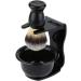 CABILOCK 2S Razor Holder Set - Acrylic Shaving Stand & Foam Bowl for Brushes | International Shipping Available - Buy Online on GoSupps.com