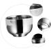 WOONEKY Stainless Steel Impact Bowl - Double Layer Razor Cup for Men | Durable Mixing & Shaving Container - Buy Online on GoSupps.com