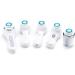 TOPyoth Replacement Cleansing Brush Heads - Sensitive, Acne & Exfoliating - 6 Pack (2 Green, 2 Blue, 2 Gray) - Buy Online on GoSupps.com