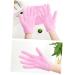 minkissy Moisturizing Hand Gloves Hand Moisturizer Gloves Moisturizing Gloves Gel Gloves Mositurizing Glove Hydrating Glove Spa Glove Whitening Glove Foot Mask South Korea Frosted