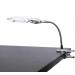 Portable Magnifier 2.5X 10X Desktop Hands Free Reading Magnifier with 2 LED Lamp and Metal Clamp for Read Hobby Crafts Model Building Soldering Full of Stars