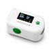 Medisana PM 100 Connect pulseximeters measurement of oxygen saturation in the blood finger pulse oxymeter with OLED display and one-touch operation with vitadock + app and bluetooth white + bluetooth single