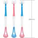 WILsem Tongue Scraper | Soft Silicone Tongue Brush for Deep Cleaning | Oral Care Tool in Blue - Buy Online on GoSupps.com