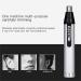 KouRy Portable Ear & Nose Hair Trimmer - Painless Eyebrow & Facial Hair Clipper for Men & Women | IPX7 Waterproof Dual Edge Blades - Buy Online on GoSupps.com