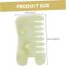 Ipetboom 2-Piece Jade Gua Sha Comb Set - Broad Tooth Body Massage Tool for Relaxation and Healing - Buy Online on GoSupps.com