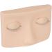 Vivid Half Face Makeup Head with 3 Pairs Removable Eyelids for Lash Extensions Practice Compact Lightweight Suitable for Display (Pink) - Buy Online on GoSupps.com
