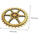 Cabilock 1pc Gear Ornaments Office Decore Wall Gear Wheel Art Wall Decoration Vintage Gear Wall Art Wooden 24X24CM - Buy Online on GoSupps.com
