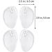 Buy Healvian 4pcs Silicone Metatarsal Cushion Toe Protectors for Sandals - Shockproof Forefoot Foot Pads - International Shipping Available - Buy Online on GoSupps.com
