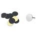 TQUXNGA 15/20/25mm Sanding Paper with Metal Disk Shaft Pedicure Tool Foot Dead Skin Remover Feet Care Salon Manicure Tools Plane 25mm