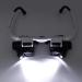 Headband Magnifier with LED Light Head Mounted Magnifying Glasses 8X 15X 23X Small Gift - Buy Online on GoSupps.com