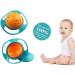 Pywee Universal Gyro Bowl | 360 Anti-Spill Gyroscopic Bowl for Toddlers & Kids - Blue - Buy Online on GoSupps.com