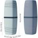 Jadin Travel Toothbrush Cup Set - 2 Innovative Toothbrushes & Creative Travel Cases in Gray & Green | Perfect for Camping Business Trips & Home Use - Buy Online on GoSupps.com