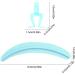 Kumprohu Silicone Eyelash Separator Tool - Lift and Extend Eyelash Reusable Silicone Separator Tool Beginner-Friendly Eyelash Grafting Speeder for Traveling Gathering Dating Blue - Buy Online on GoSupps.com