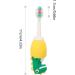 Buy Soft Children's Toothbrush - Sweet Dinosaur Design for Ages 3-12 | DNW308 (Size B #1) - Eco-Friendly & Convenient Packaging - Buy Online on GoSupps.com