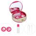 ANGGREK Portable Contact Lens Case with Mirror - Pink Soaking Storage Kit for Travel | Buy Internationally - Buy Online on GoSupps.com