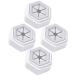 Alipis 12 Pcs Wall Mounted Hooks Wall-Mounted Towel Plug Adhesive Towel Plug Shelf Hanging Rod No Punching 5X5CMx3pcs As Shownx3pcs - Buy Online on GoSupps.com