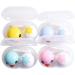 Shop Solustre 8 STK Contact Lens Container Case - Duck Colored Lens Holders for Safe Storage - Ideal for International Shipping - Buy Online on GoSupps.com