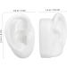 2 Pairs Artificial Silicone Ears - Realistic Ear Displays for Jewelry Earrings & Science Projects - Ideal for Kids & Crafts - Buy Online on GoSupps.com