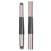 Silicone Lip Applicator | Silicone Makeup Applicator | Multi-purpose Silicone Lip Oil Brush with Lid Double-Head Makeup Applicator for Concealer Eyeshadow Lip Gloss Black