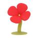 Rose Red Baby Teething Toy for Pain Relief | Easy-to-Grasp Teether with Ergonomic Handle for Chewing - Buy Online on GoSupps.com