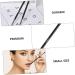 Baluue 10 Pcs Makeup Brush Makeup Eyeliner Brush Eyebrow Brush Makeup Eyeliner Wand Artificial Fiber Black - Buy Online on GoSupps.com