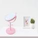 Louphee Cute Cat Ears Desk Mirror - Kawaii Vanity Mirror for Bathroom or Bedroom in Pink - Buy Online on GoSupps.com