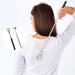 Telescopic Back Scratchers - 2 Pack Stainless Steel for Ultimate Back & Head Massage | Silver & Black (6.3-22.44 Inch) - Buy Online on GoSupps.com