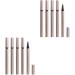 Didiseaon Didiseaon 10 Pcs Eye-Liner Empty Hose Oil Pen For Cuticles Empty Eyelash Tube Eyelash Applicator Tube Lip Gloss Refillable Pencil Eye-Liner Pen Rechargeable Eye-Liner Pen