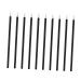 Didiseaon 100pcs Makeup Brush Eyeshadow Cosmetic Brush Cosmetics Brush Liquid Eyeliner The Face Eyelash Brush 10X0.5X0.5cm White