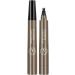 Eyebrow Microblading | Waterproof 4 Fork Tip Eyebrow Pencil | Liquid Brow Long-Lasting Brow Microblading Pencil Eyebrow Makeup Pochy Beige - Buy Online on GoSupps.com