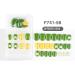 dijiusidy False Nail Perfect Matching Simple to Wear Fingernail Full Coverage Press Type Strong Viscosity Adjustable Paster Type 10 F741 Type 10 F741 - Buy Online on GoSupps.com