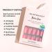 Paintbucket Haartbreaker Press On Nail Kit - Stylish Pink French Tip Nails for Stunning Nail Art | Shop Internationally - Buy Online on GoSupps.com